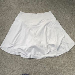 White Tennis Skirt